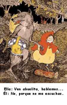 caperucita y el lobo